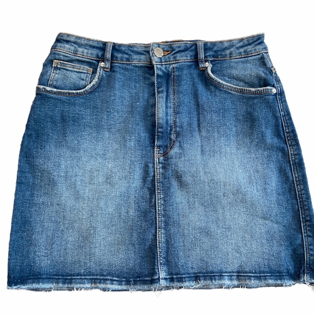 ZARA TRAFALUC Micro mini Denim skirt